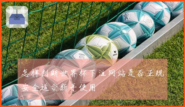 怎样判断世界杯下注网站是否正规安全适合新手使用
