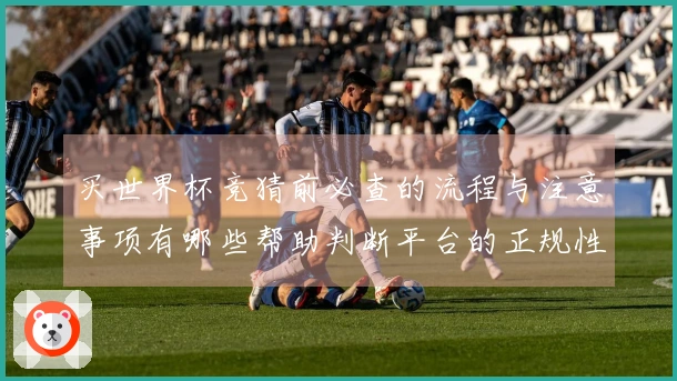 买世界杯竞猜前必查的流程与注意事项有哪些帮助判断平台的正规性